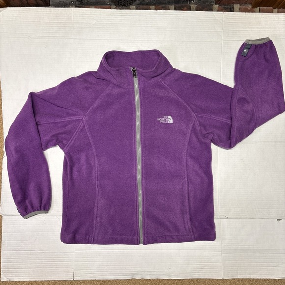 The North Face Jackets & Blazers - The North Face Summit Series Purple Fleece Full Zip Jacket Women's M Medium